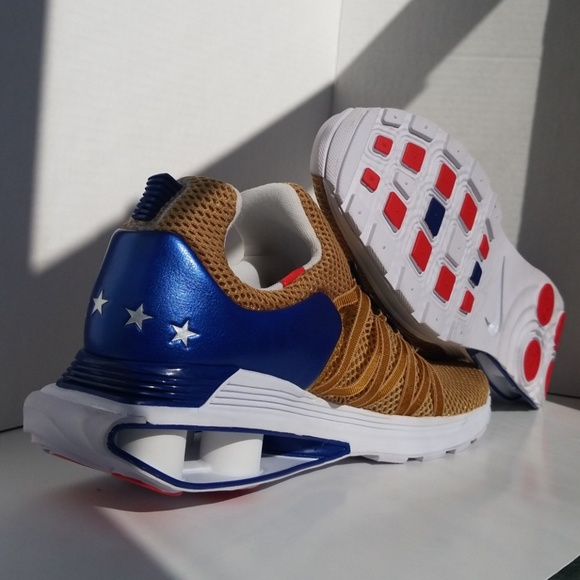 NWB NIKE SHOX GRAVITY METALLIC GOLD SIZE 10 MEN - Picture 7 of 8